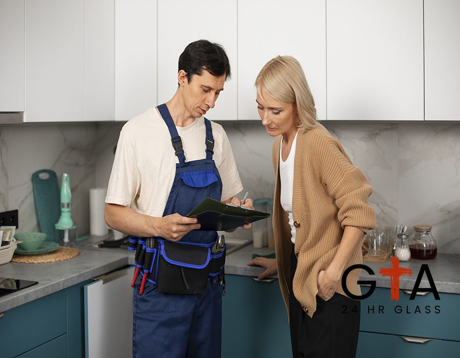 male-plumber-working-with-client-fix-kitchen-problems