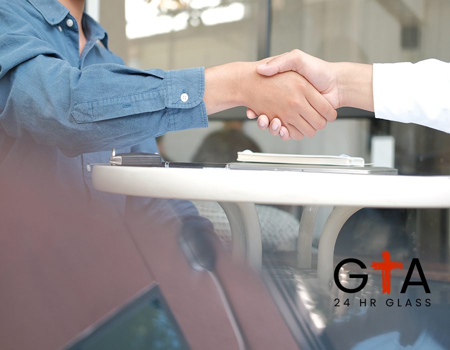 Business people shaking hands after meeting. colleagues handshaking after conference. Greeting deal, teamwork partnership cooperate concept.