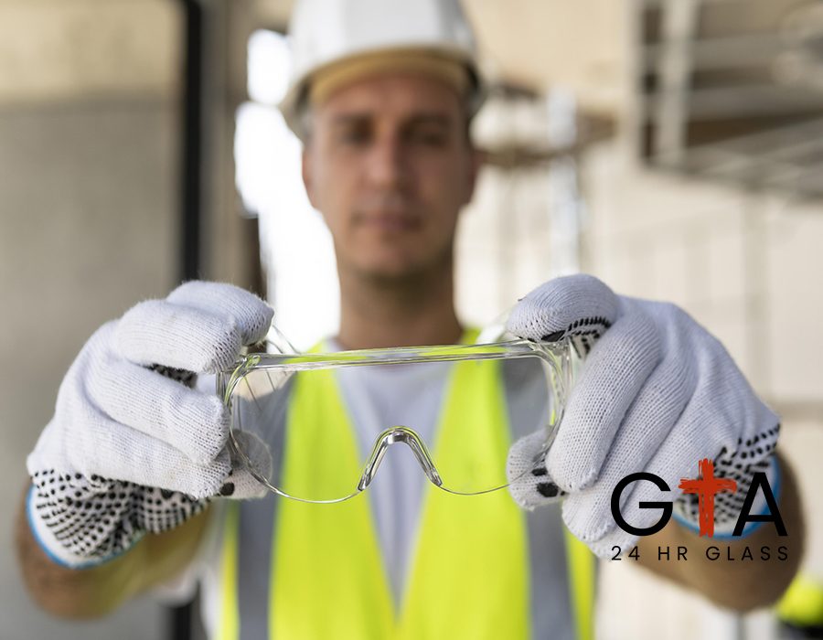 commercial door glass replacement